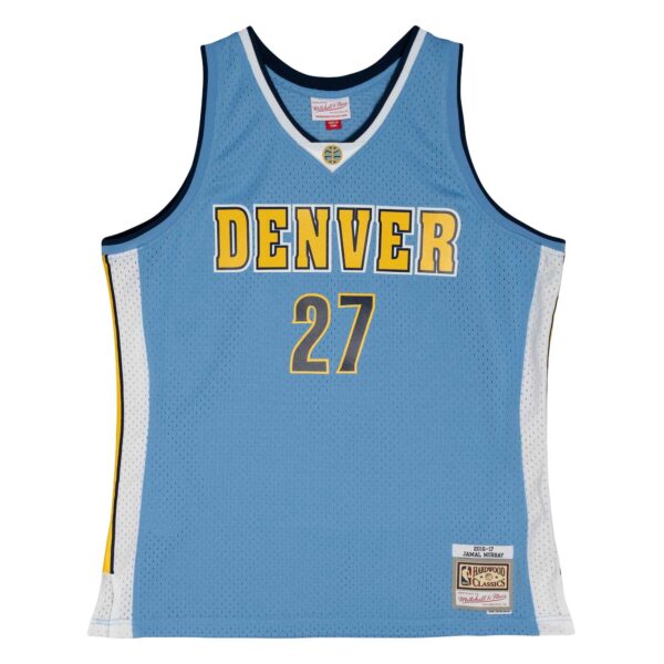 Jamal Murray Denver Nuggets Mitchell & Ness 2016/17 Throwback Swingman Jersey - Powder Blue - Image 3