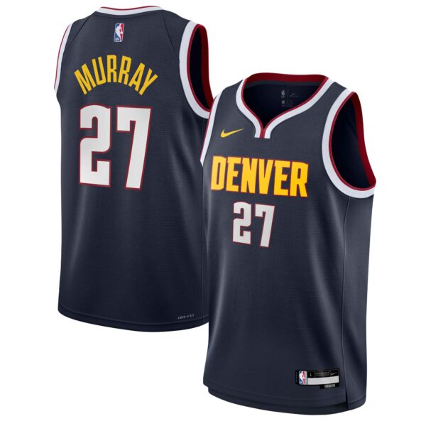 Jamal Murray Denver Nuggets Nike Youth Swingman Jersey - Icon Edition - Navy - Image 2