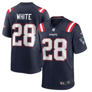 James White New England Patriots Nike Game Player Jersey - Navy