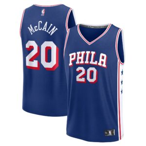 Jared McCain Philadelphia 76ers Fanatics Youth 2024 NBA Draft Fast Break Player Jersey - Icon Edition - Royal