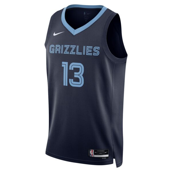 Jaren Jackson Jr. Memphis Grizzlies Nike Unisex Swingman Jersey - Icon Edition - Navy - Image 3