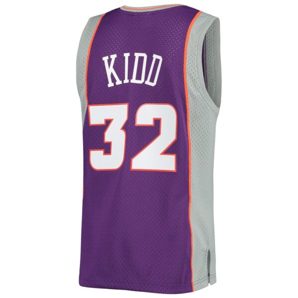 Jason Kidd Phoenix Suns Mitchell & Ness 2001/02 Hardwood Classics Swingman Jersey - Purple - Image 4