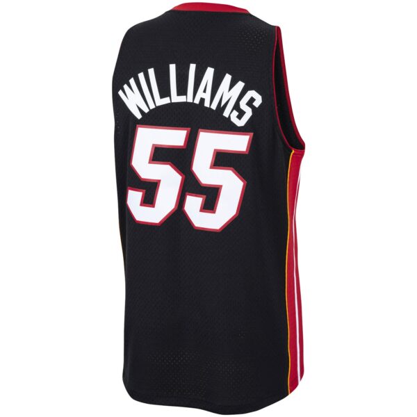 Jason Williams Miami Heat Mitchell & Ness 2005/06 Hardwood Classics Swingman Jersey - Black - Image 4