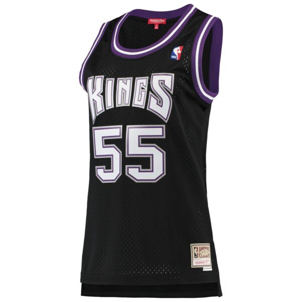 Jason Williams Sacramento Kings Mitchell & Ness Women's 2000/01 Hardwood Classics Swingman Jersey - Black - Image 3