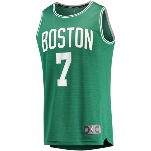Jaylen Brown Boston Celtics Fanatics Fast Break Replica Jersey Kelly Green - Icon Edition - Image 3