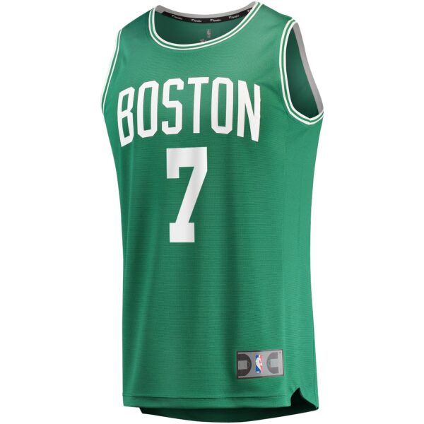 Jaylen Brown Boston Celtics Fanatics Youth Fast Break Player Jersey - Icon Edition - Kelly Green - Image 3