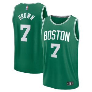 Jaylen Brown Boston Celtics Fanatics Youth Fast Break Replica Player Jersey - Icon Edition - Kelly Green