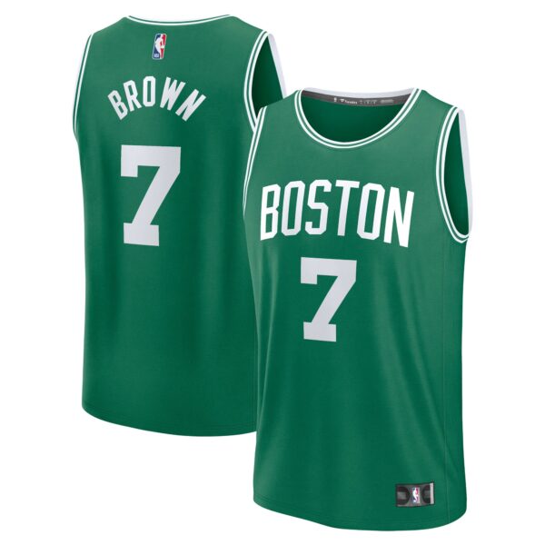 Jaylen Brown Boston Celtics Fanatics Youth Fast Break Replica Player Jersey - Icon Edition - Kelly Green