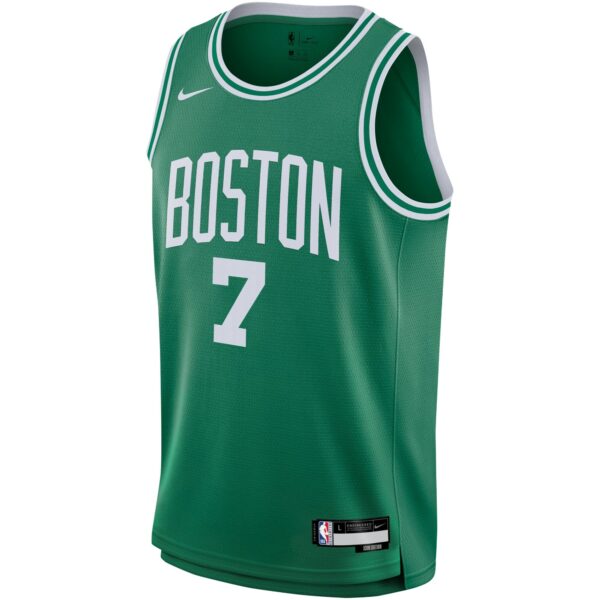 Jaylen Brown Boston Celtics Nike Youth Swingman Jersey - Icon Edition - Kelly Green - Image 3