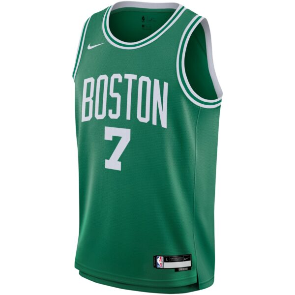 Jaylen Brown Boston Celtics Nike Youth Swingman Jersey - Icon Edition - Kelly Green - Image 3