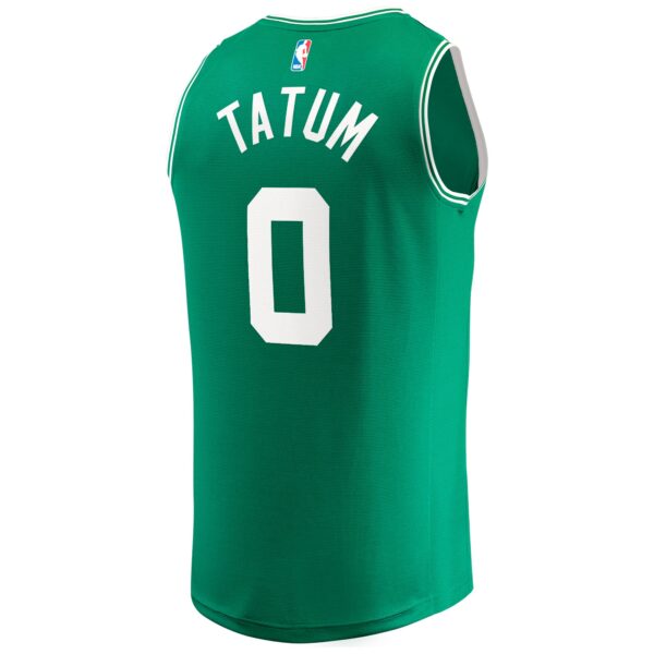 Jayson Tatum Boston Celtics Fanatics 2024 NBA Finals Champions Fast Break Replica Player Jersey - Kelly Green - Icon Edition - Image 4