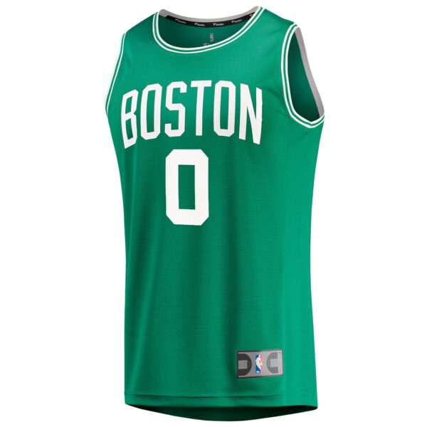 Jayson Tatum Boston Celtics Fanatics Big & Tall Fast Break Player Jersey - Kelly Green - Icon Edition - Image 3
