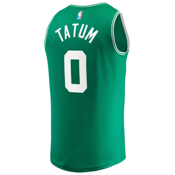 Jayson Tatum Boston Celtics Fanatics Big & Tall Fast Break Player Jersey - Kelly Green - Icon Edition - Image 4