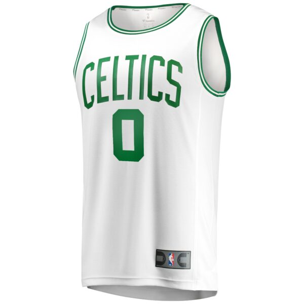 Jayson Tatum Boston Celtics Fanatics Fast Break Replica Player Jersey - Association Edition - White - Image 3