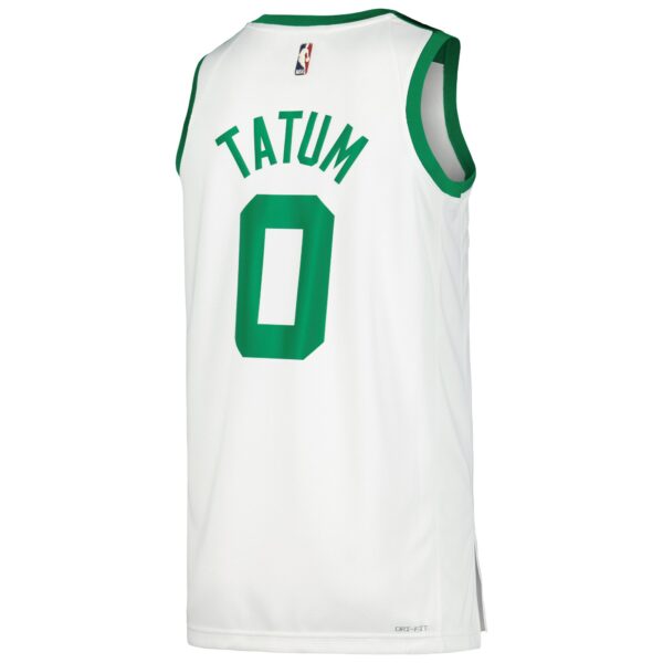 Jayson Tatum Boston Celtics Nike Swingman Player Jersey - Classic Edition - White - Image 4