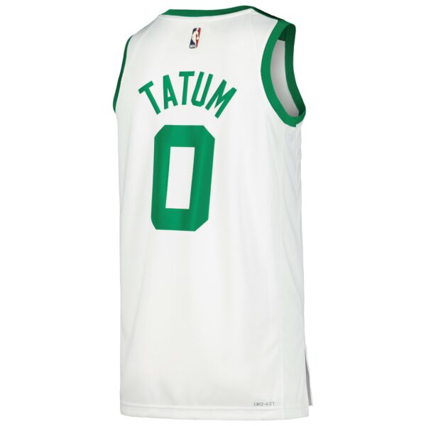 Jayson Tatum Boston Celtics Nike Swingman Player Jersey - Classic Edition - White - Image 4