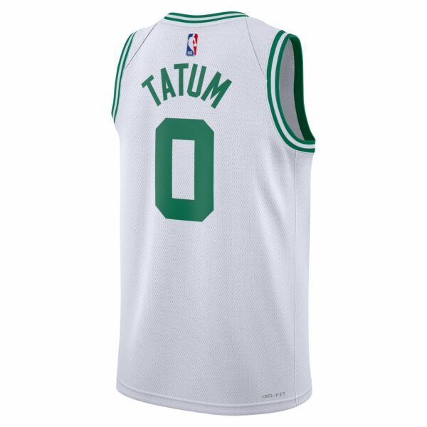 Jayson Tatum Boston Celtics Nike Unisex Swingman Jersey - Association Edition - White - Image 4
