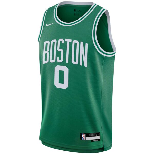 Jayson Tatum Boston Celtics Nike Youth Swingman Jersey - Icon Edition - Kelly Green - Image 3
