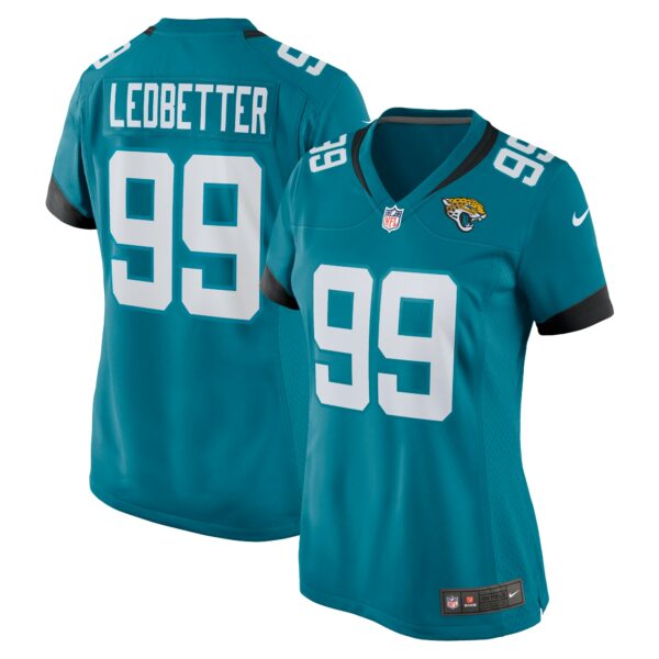 Jeremiah Ledbetter Jacksonville Jaguars Nike Women's Home Game Player Jersey - Teal