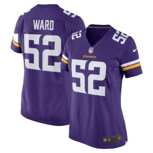 Jihad Ward Minnesota Vikings Nike Women's Team Game Jersey -  Purple