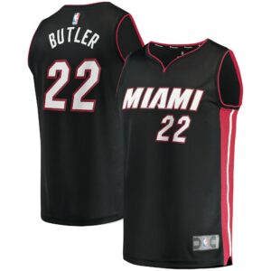 Jimmy Butler Miami Heat Fanatics Fast Break Replica Player Jersey - Black - Icon Edition