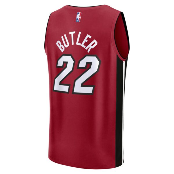 Jimmy Butler Miami Heat Fanatics Fast Break Replica Player Jersey - Statement Edition - Red - Image 4