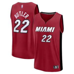 Jimmy Butler Miami Heat Fanatics Fast Break Replica Player Jersey - Statement Edition - Red
