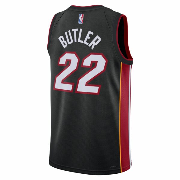 Jimmy Butler Miami Heat Nike Unisex Swingman Jersey - Icon Edition - Black - Image 4