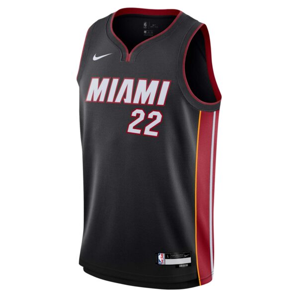 Jimmy Butler Miami Heat Nike Youth Swingman Jersey - Icon Edition - Black - Image 3