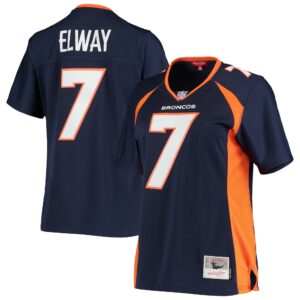 John Elway Denver Broncos Mitchell & Ness Women's Legacy Replica Team Jersey - Navy