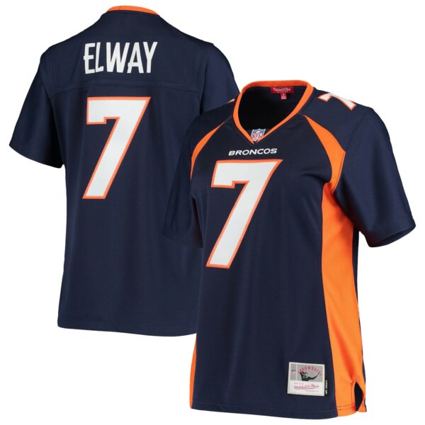 John Elway Denver Broncos Mitchell & Ness Women's Legacy Replica Team Jersey - Navy