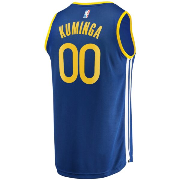 Jonathan Kuminga Golden State Warriors Fanatics Fast Break Replica Jersey - Icon Edition - Royal - Image 4