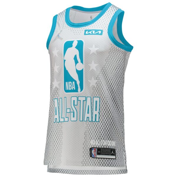 Jordan Brand 2022 NBA All-Star Game 75th Anniversary Swingman Jersey - White - Image 3