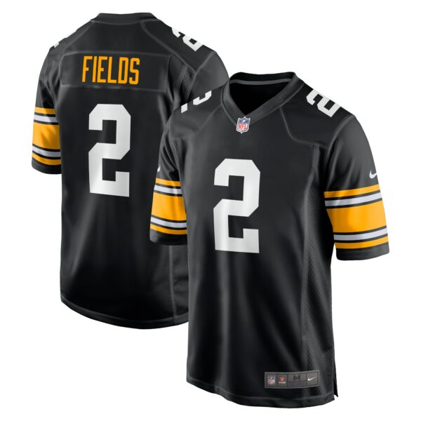 Justin Fields Pittsburgh Steelers Nike  Alternate Game Jersey – Black