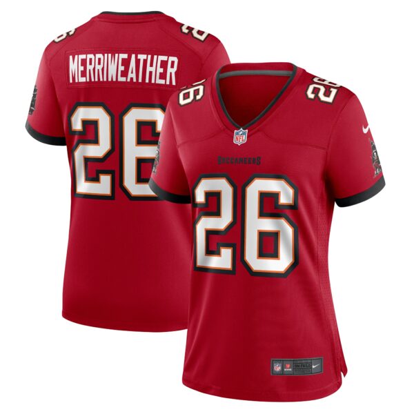 Kaevon Merriweather Tampa Bay Buccaneers Nike Women's  Game Jersey -  Red