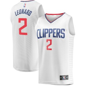 Kawhi Leonard LA Clippers Fanatics Fast Break Player Jersey - Association Edition - White