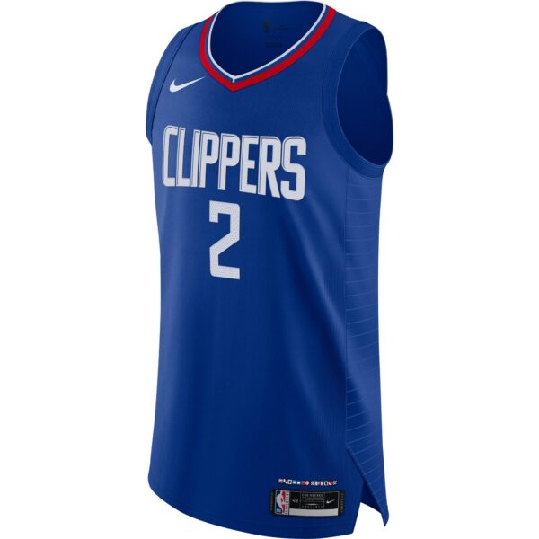 Kawhi Leonard LA Clippers Nike Authentic Jersey - Icon Edition - Royal - Image 3