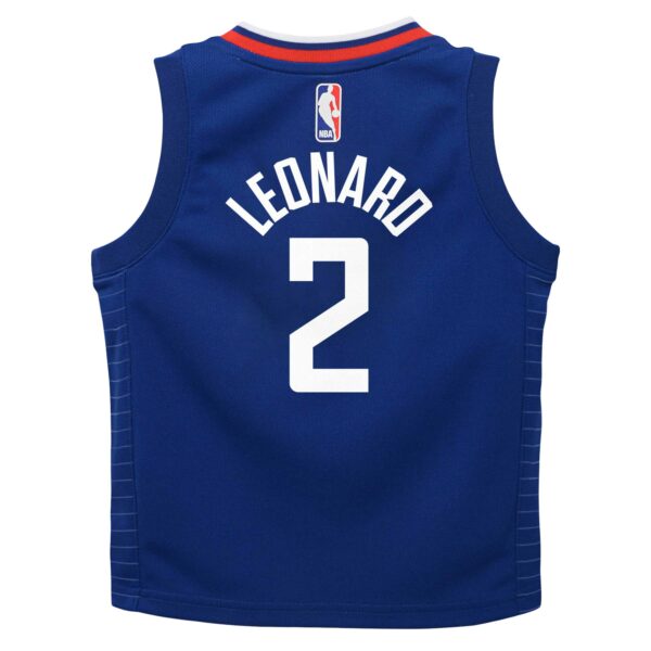 Kawhi Leonard LA Clippers Nike Toddler Swingman Player Jersey - Icon Edition - Blue - Image 4