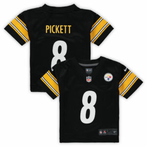 Kenny Pickett Pittsburgh Steelers Nike Toddler Game Jersey - Black