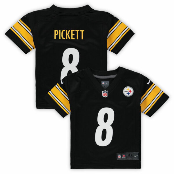 Kenny Pickett Pittsburgh Steelers Nike Toddler Game Jersey - Black
