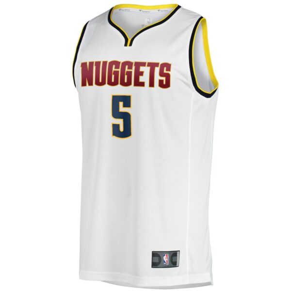 Kentavious Caldwell-Pope Denver Nuggets Fanatics Fast Break Player Jersey - Association Edition - White - Image 3