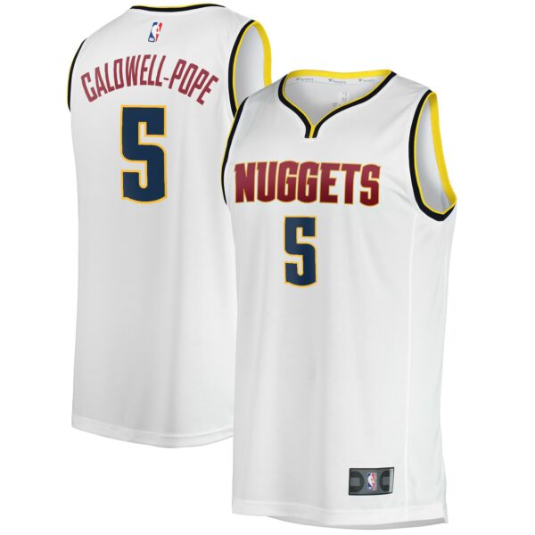 Kentavious Caldwell-Pope Denver Nuggets Fanatics Fast Break Player Jersey - Association Edition - White