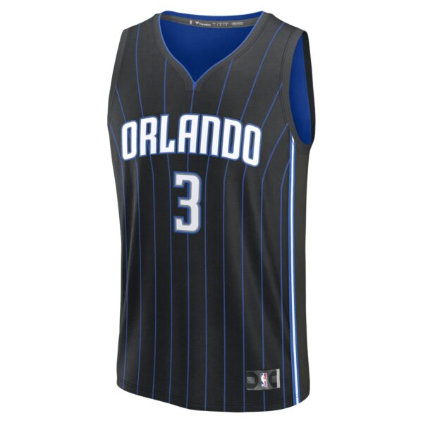 Kentavious Caldwell-Pope Orlando Magic Fanatics Fast Break Replica Player Jersey - Icon Edition - Black - Image 3