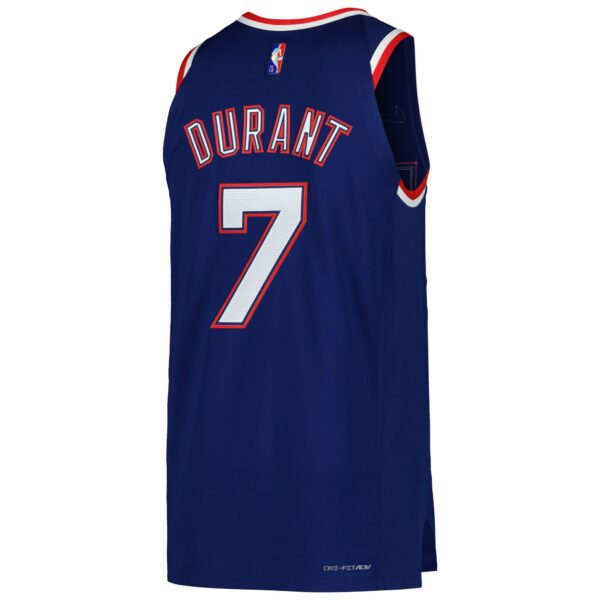 Kevin Durant Brooklyn Nets Nike Authentic Player Jersey - City Edition - Blue - Image 4