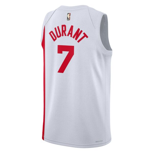 Kevin Durant Brooklyn Nets Nike Swingman Jersey - Classic Edition - White - Image 4