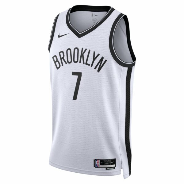 Kevin Durant Brooklyn Nets Nike Unisex Swingman Jersey - Association Edition - White - Image 3