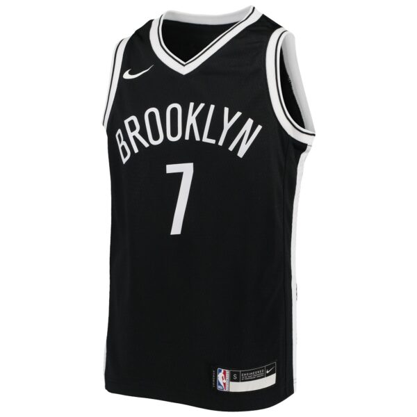 Kevin Durant Brooklyn Nets Nike Youth Swingman Jersey - Icon Edition - Black - Image 3