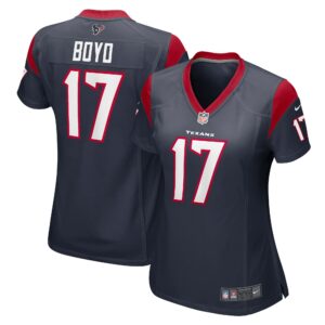 Kris Boyd Houston Texans Nike Women's  Game Jersey -  Navy