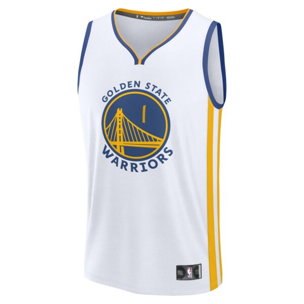 Kyle Anderson Golden State Warriors Fanatics Fast Break Replica Player Jersey - Association Edition - White - Image 3