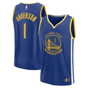 Kyle Anderson Golden State Warriors Fanatics Youth Fast Break Replica Player Jersey - Icon Edition - Royal